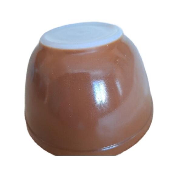 Pyrex Brown Mixing Bowl, Town and Country Bowl, 401 1.5 Pint - Picture 10 of 10